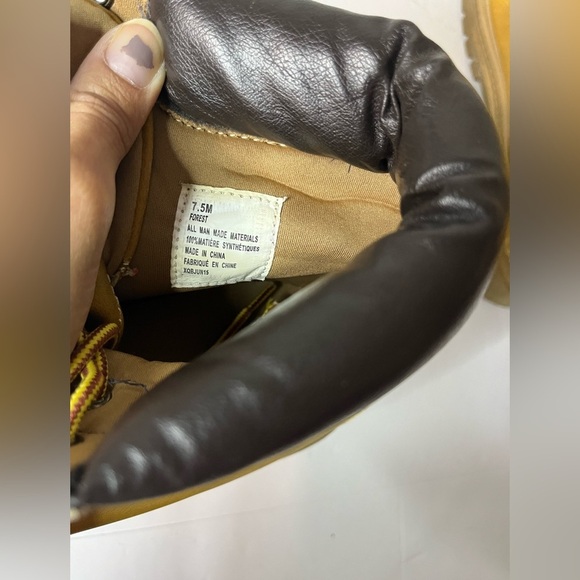 Esprit Women’s Tan Lace-Up Work Boots Size 7.5 - Picture 5 of 14